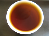 七子小緑印圓茶7542の散茶